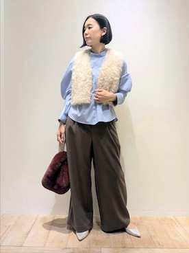 Chieさん（レディース・164cm）の冬コーディネート