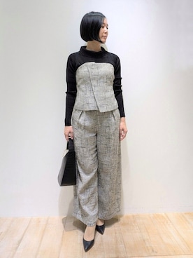 Chieさん（レディース・164cm）の冬コーディネート