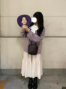 「archives（アルシーヴ）のアイテム」を使った、omochiさん（レディース・165cm）の冬コーディネート