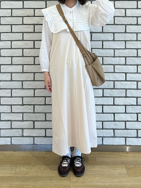 「Bab（バブ）のアイテム」を使った、omochiさん（レディース・166cm）の春コーディネート