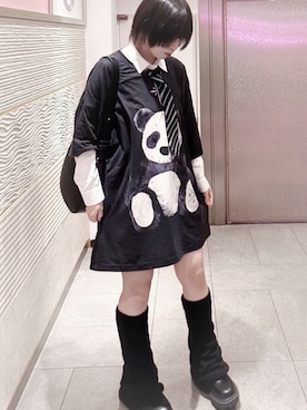 ちはるさん（レディース・154cm）の冬コーディネート