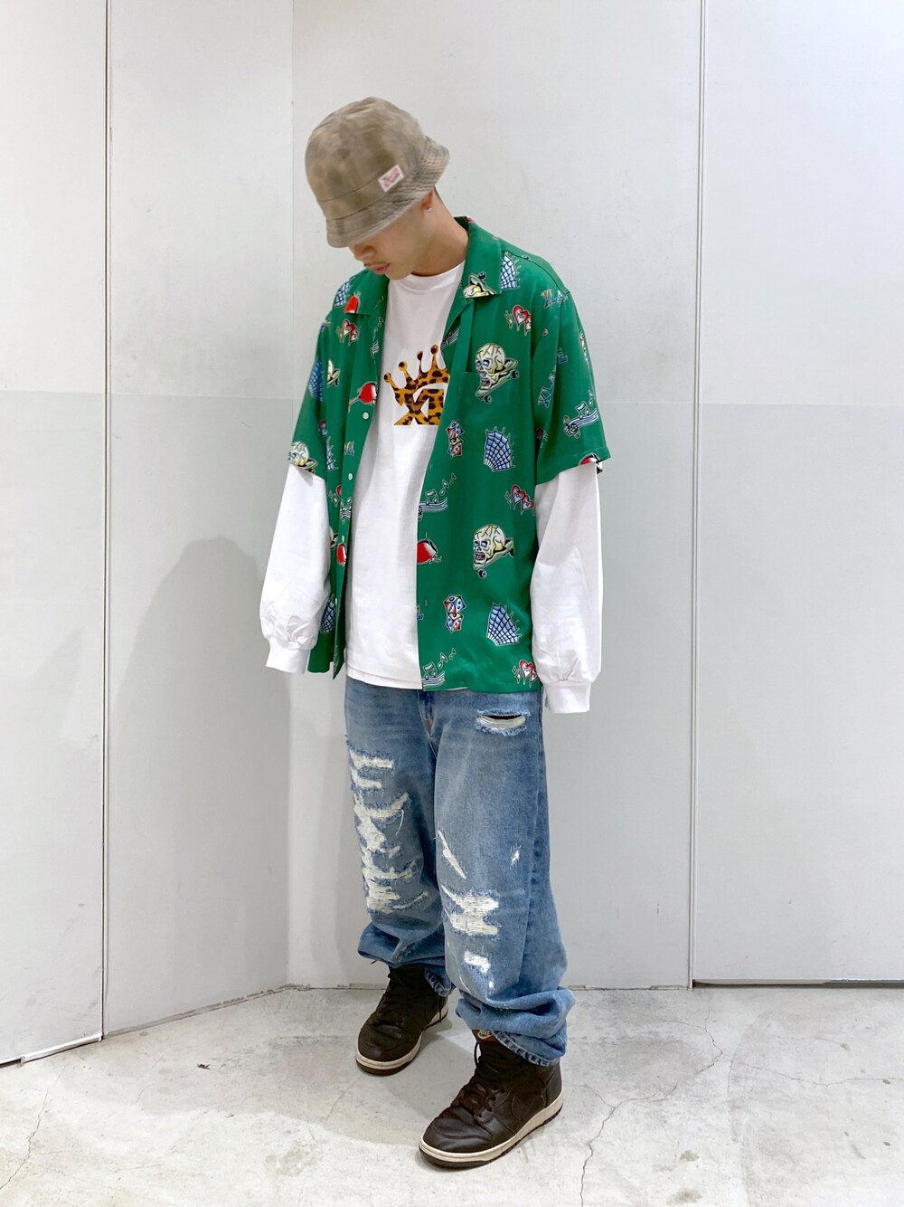 XLARGE(エクストララージ)の「GOOD TIME PATTERN S/S SHIRT XLARGE(エクストララージ)の「GOOD TIME PATTERN S/S SHIRT