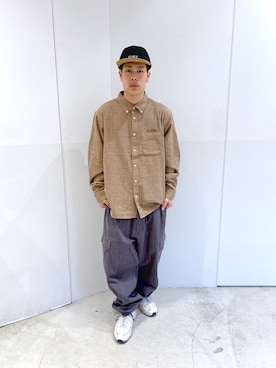 山口 聖矢さん（メンズ・175cm）の秋コーディネート