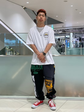山口 聖矢さん(メンズ・175cm)の秋コーディネート