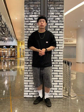 山口 聖矢さん(メンズ・175cm)の夏コーディネート