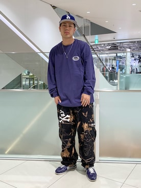 山口 聖矢さん（メンズ・175cm）の秋コーディネート