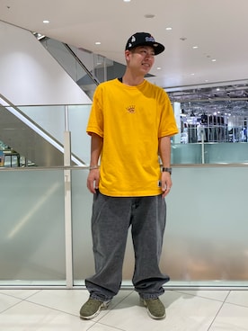 山口 聖矢さん（メンズ・175cm）の夏コーディネート