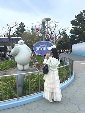 「one after another NICE CLAUP（ワンアフターアナザーナイスクラップ）のアイテム」を使った、モ モ エ ☁️さん（レディース・156cm）の秋コーディネート