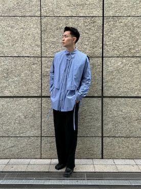 「UJOH（ウジョー）のアイテム」を使った、keigokubokuraさん（メンズ・181cm）の春コーディネート