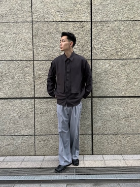 「LiNoH（リノー）のアイテム」を使った、keigokubokuraさん（メンズ・181cm）の春コーディネート