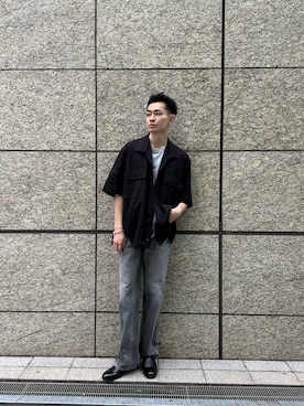 「ATTACHMENT（アタッチメント）のアイテム」を使った、keigokubokuraさん（メンズ・181cm）の春コーディネート