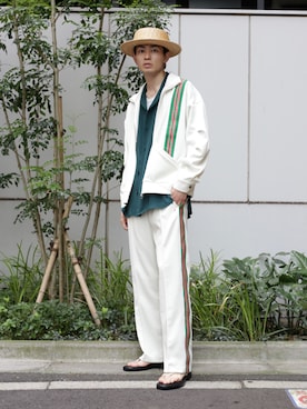 keigokubokuraさん（メンズ・181cm）の夏コーディネート