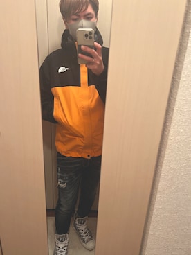 「THE NORTH FACE（ザノースフェイス）のアイテム（その他アウター）」を使った、aaa0250さん（メンズ・170cm）の秋コーディネート