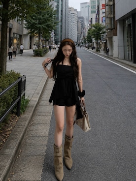 「Chloe（クロエ）のアイテム」を使った、ゆきさん（レディース・159cm）の夏コーディネート