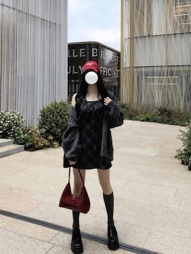 「GRL（グレイル）のアイテム（ワンピース/ドレス）」を使った、ゆきさん（レディース・159cm）の春コーディネート