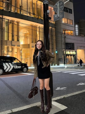 「Darich（ダーリッチ）のアイテム」を使った、ゆきさん（レディース・159cm）の春コーディネート