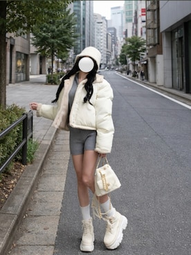 「LOVEHUNTER（ラブハンター）のアイテム」を使った、ゆきさん（レディース・159cm）の春コーディネート