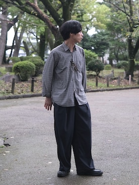 「アイテム（その他シューズ）」を使った、naoさん（メンズ・182cm・20代）の秋コーディネート