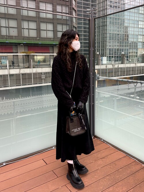 KUUKO(BIRTHDAY BAR 新宿ミロード店)|Ray BEAMSの手袋を使ったコーディネート - WEAR
