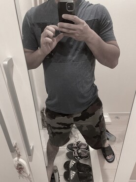 「sumikaneko（ｽﾐｶﾈｺ）のアイテム」を使った、neko1530さん（メンズ・165cm）の秋コーディネート