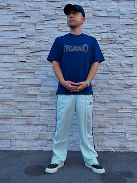 「アイテム（スニーカー）」を使った、KENTAさん（メンズ・159cm・30代）の秋コーディネート