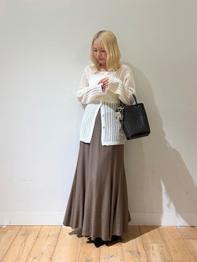 「RODE SKO（ロデスコ）のアイテム（シューズ）」を使った、nahoさん（レディース・150cm）の春コーディネート