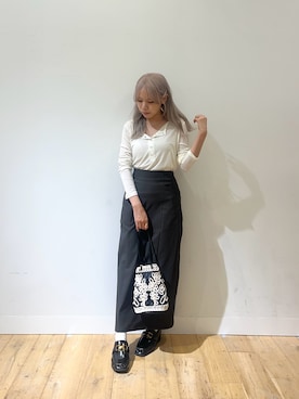 「アイテム（ハンドバッグ）」を使った、nahoさん（レディース・150cm・20代）の夏コーディネート