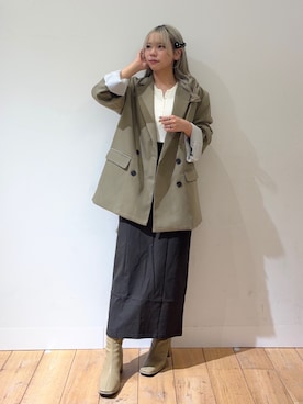 nahoさん（レディース・150cm）の冬コーディネート