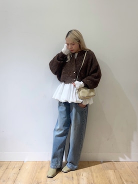 「アイテム（ハンドバッグ）」を使った、nahoさん（レディース・150cm・20代）の秋コーディネート