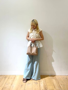 「アーバンリサーチ」｜「アイテム（サンダル）」を使った、naho003さん（レディース・150cm）の夏コーディネート