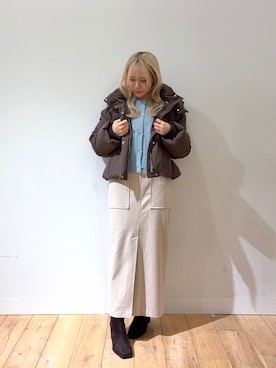 「アイテム（その他アウター）」を使った、nahoさん（レディース・150cm）の秋コーディネート