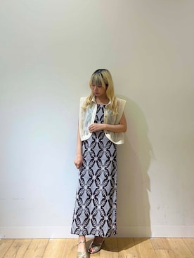 「アーバンリサーチ」｜「アイテム（ワンピース/ドレス）」を使った、naho003さん（レディース・150cm）の夏コーディネート