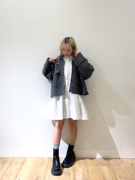 「アイテム（その他アウター）」を使った、nahoさん（レディース・150cm）の秋コーディネート