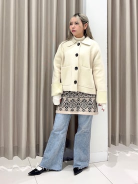 nahoさん（レディース・150cm）の冬コーディネート