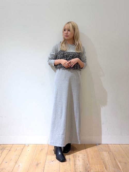 バックプレートツキリブワンピ（ワンピース）｜SENSE OF PLACE by