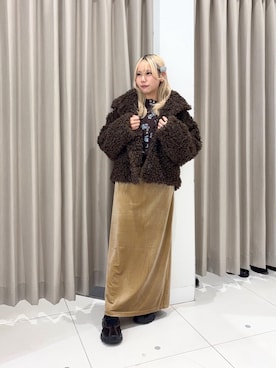 「アイテム（ブルゾン）」を使った、nahoさん（レディース・150cm・20代）の秋コーディネート