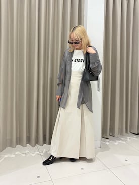 「センスオブプレイス」｜nahoさん（レディース・150cm）の春コーディネート