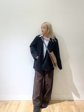 「アイテム（パンツ）」を使った、nahoさん（レディース・150cm・20代）の秋コーディネート