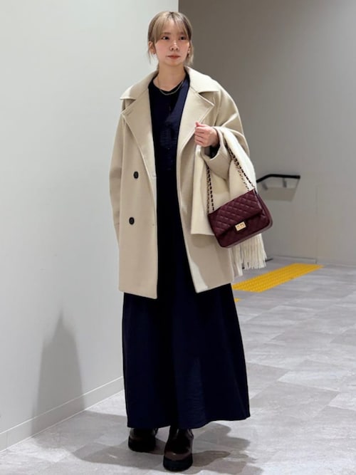 SHIPS Colors:〈手洗い可能〉プリーツ デザイン ロングスリーブ