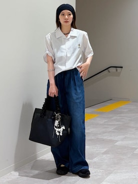 松原さん（レディース・153cm）の夏コーディネート