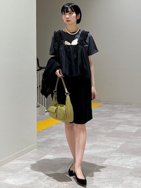 松原さん（レディース・153cm）の夏コーディネート