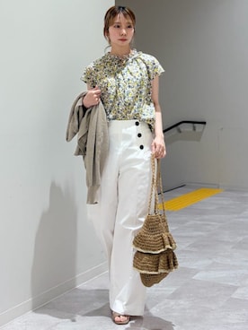 松原さん（レディース・153cm）の春コーディネート