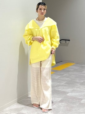 松原さん(レディース・153cm)の夏コーディネート