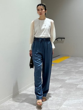 松原さん（レディース・153cm）の秋コーディネート