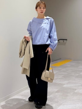 松原さん（レディース・153cm）の春コーディネート