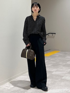 「SHIPS（シップス）のアイテム」を使った、松原さん（レディース・153cm）の夏コーディネート