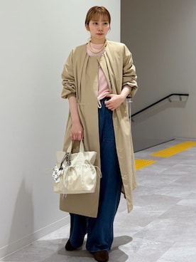 松原さん（レディース・153cm）の春コーディネート