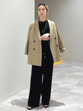 松原さん(レディース・153cm)の夏コーディネート
