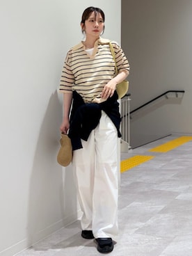 松原さん(レディース・153cm)の夏コーディネート