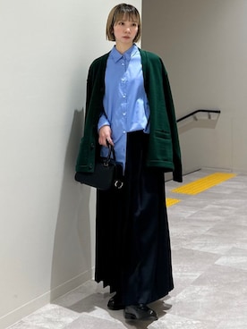 松原さん（レディース・153cm）の冬コーディネート